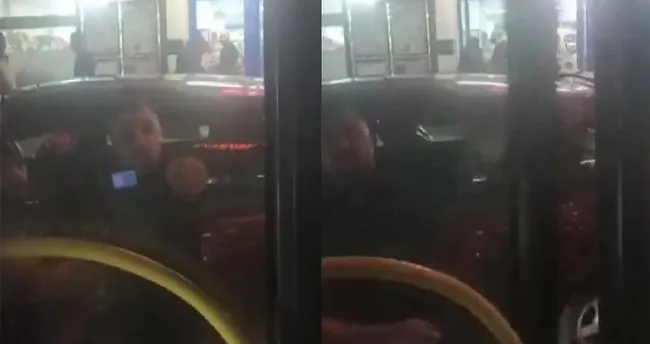 Avcılar’da sürücü ile İETT şoförü arasında tartışma! Otobüsü tekmeledi… Avcılar’da sürücü ile İETT şoförü arasında tartışma! Otobüsü tekmeledi…