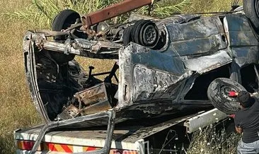 Sürücü camdan tarlaya fırladı: 1 ölü #antalya