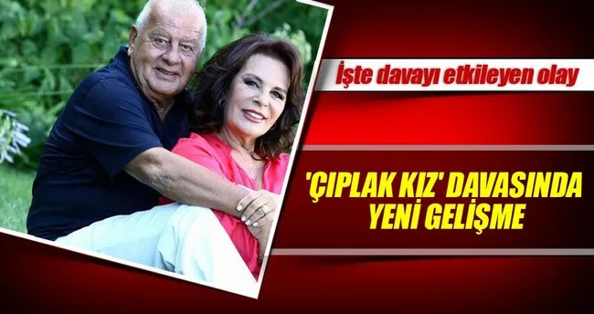 ‘Çıplak kız’ davasını çek bitirdi