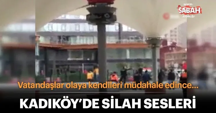 Kadıköy’de köpeğini vatandaşlara saldırtan gence vatandaşlar müdahale edince polis havaya ateş açtı!