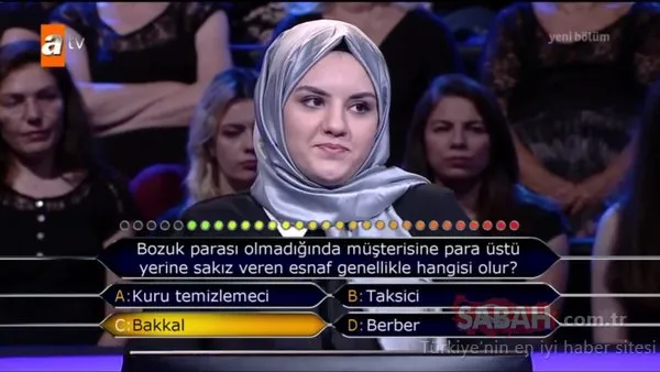 Kim Milyoner Olmak İster 774. bölüm soru ve cevapları!