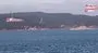 Rus savaş gemisi Çanakkale Boğazı'ndan geçti