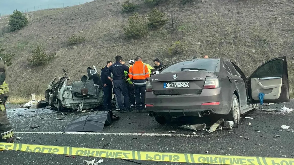 SON DAKİKA | Ankara’da katliam gibi kaza! 5 ölü SON DAKİKA | Ankara’da katliam gibi kaza! 5 ölü