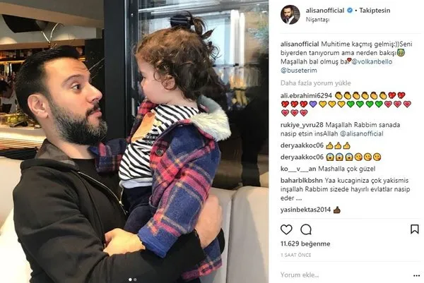 Ünlü isimlerin Instagram paylaşımları (01.12.2017)