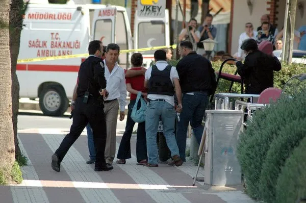Kuşadası'nda banka soygunu