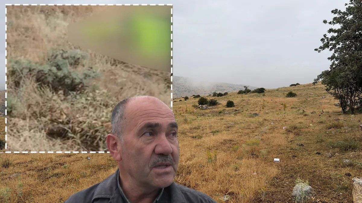Ankara'nın Elmadağ ilçesinde fırtına sonrası çekilmiş bir fotoğraf.