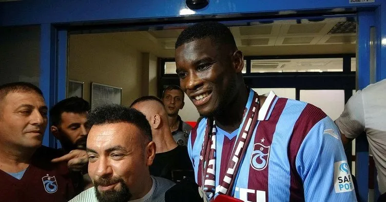 Son dakika Trabzonspor haberi... Paul Onuachu: “Havalimanındaki karşılama çılgıncaydı”