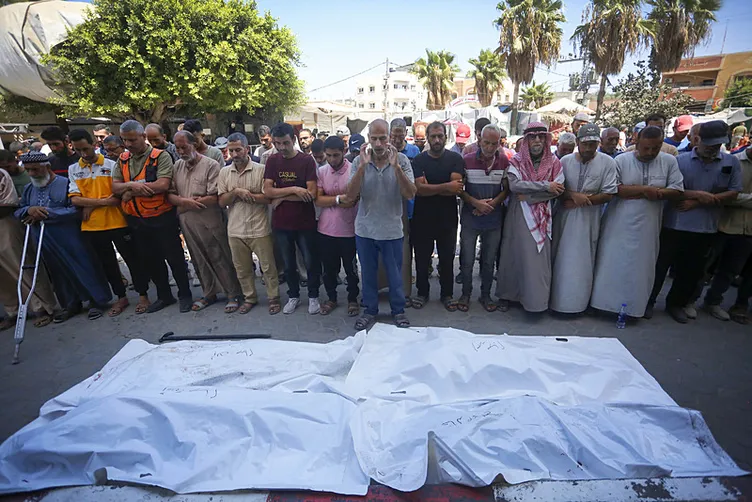 Katil İsrail’den Gazze Şeridi’nde bir katliam daha! 15 Filistinli öldü