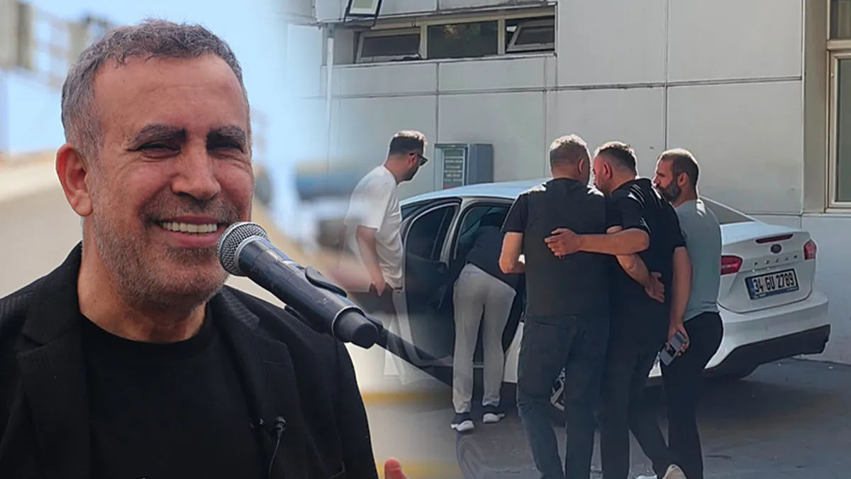 Haluk Levent ve diğer şüphelilerin adliyeye sevk edildiği anı gösteren bir görsel.