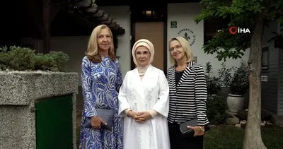 Emine Erdoğan Saraybosna’da Aliya İzzetbegoviç Vakfı’nı ziyaret etti