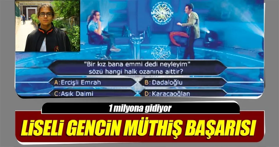 Liseli Cagdas 1 Milyona Gidiyor En Son Haber