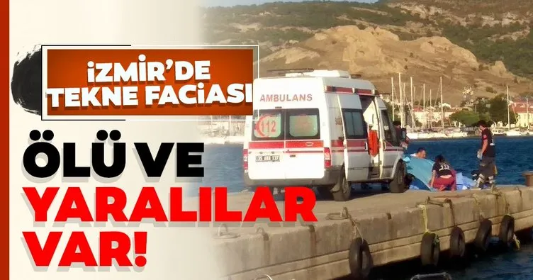 Son dakika haberi: Foça'da 10 kişinin bulunduğu tekne battı: 4 ölü, kayıp 1 kişi aranıyor