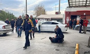 Benzin istasyonunda oraklı kavga: 7 kişi yaralandı! #kocaeli
