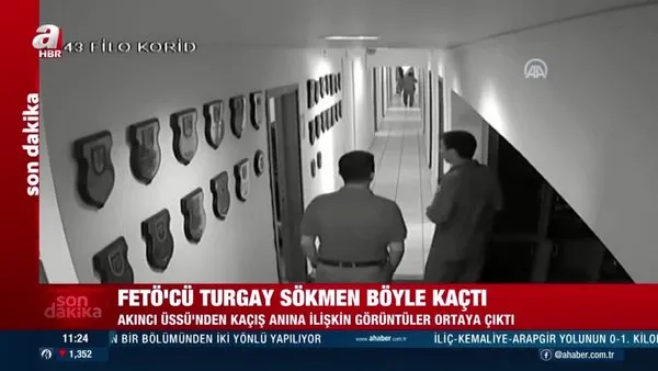 SON DAKİKA: FETÖ'cü Turgay Sökmen'in kaçış anı görüntüleri ortaya çıktı!