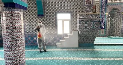 Yahşihan’da Ramazan öncesi camiler dezenfekte edildi