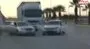 Tırın dorsesinde taşınan otomobilden adeta zehir fışkırdı | Video