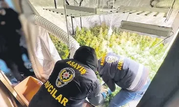 Metruk binada uyuşturucu imalathanesi bulundu