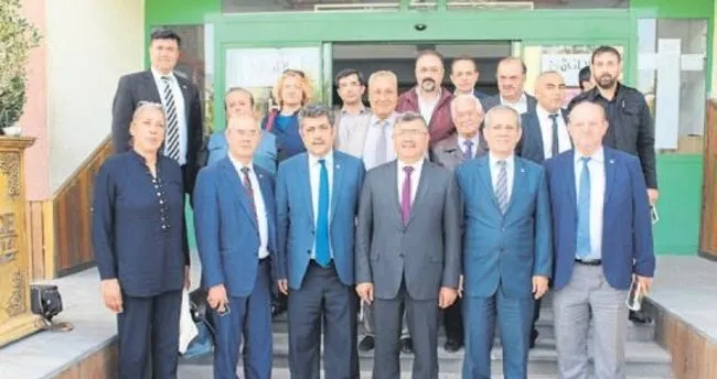 Başkan Faruk Akdoğan gazetecileri ağırladı
