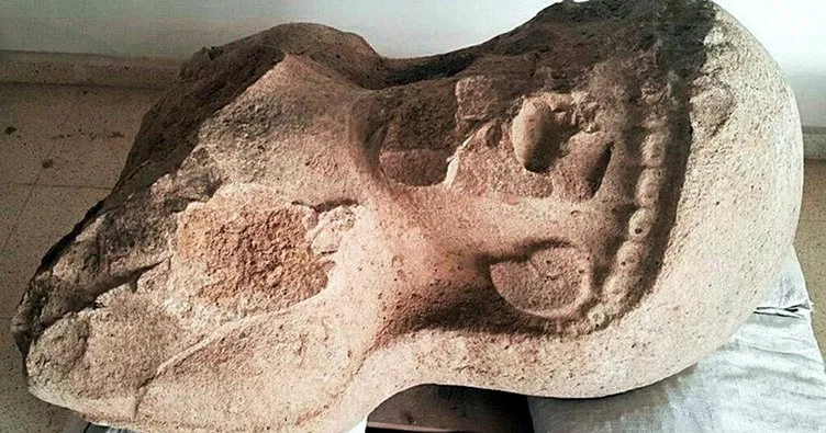 Hatay’da 3 bin yıllık heykel