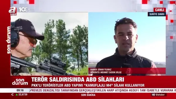 PKK'lı teröristlerin elindeki silahta ABD izi | Video