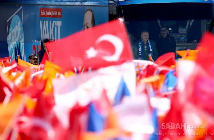 Cumhurbaşkanı Erdoğan, Erzurum'da böyle karşılandı