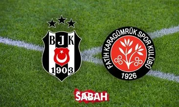 Beşiktaş Karagümrük maçı canlı izle! Süper Lig Beşiktaş Karagümrük maçı canlı yayın kanalı izle
