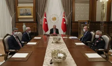 Başkan Erdoğan’dan Külliye’de kritik kabul