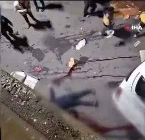 SON DAKİKA... İstanbul Bayrampaşa’da feci olay: İki arkadaş 10 metreden betona çakıldı!