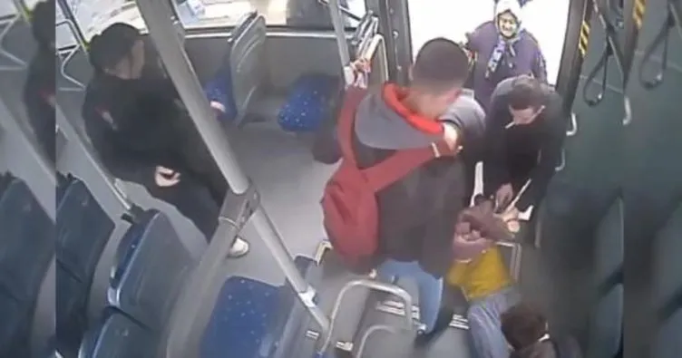 Yer Kahramanmaraş: Yol kenarında fenalaşan kadını otobüsle hastaneye yetiştirdi