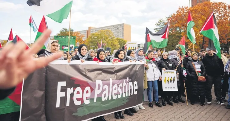 Meydanlardan Gazze haykırışı