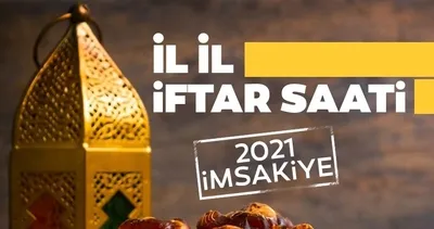 Bugün iftar vakti saat kaçta? İstanbul, Ankara, İzmir, Bursa iftar saati ve il il iftar saatleri: İstanbul’da ezan ne zaman okunuyor?