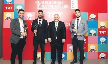 TRT Geleceğin İletişimcileri Ödülleri verildi