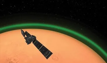Mars atmosferinde yeşil ışık keşfedildi