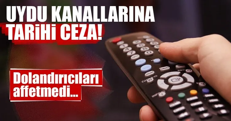RTÜK’ten uydu kanallarına tarihi ceza