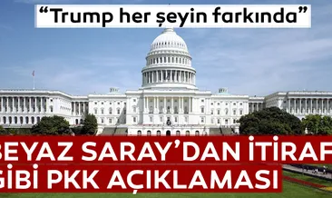 ABD’den itiraf gibi PKK açıklaması