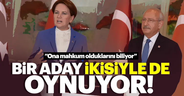 CHP ve İYİ Parti ile oynayan aday!