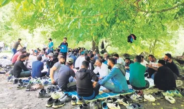 Dağlıca’da 200 kişilik piknik...