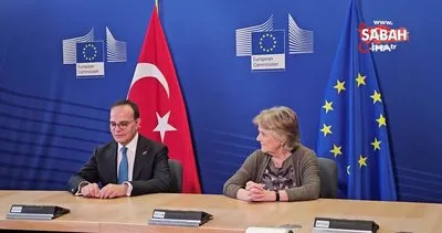 AB ve Türkiye arasındaki afet yardımı için imzaları atıldı | Video