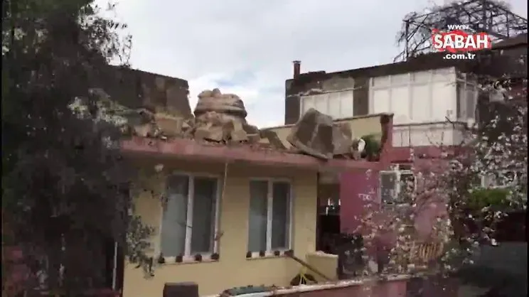 Hortum Çandır’ı vurdu | Video