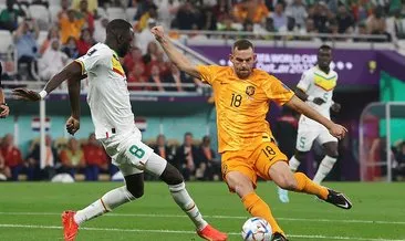 Hollanda, Senegal’i iki golle geçti! Portakallar’a Mane’siz dayanamadılar...
