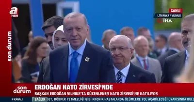 Son Dakika: Başkan Erdoğan Vilnius’ta düzenlenen NATO Zirvesi’nde... | Video