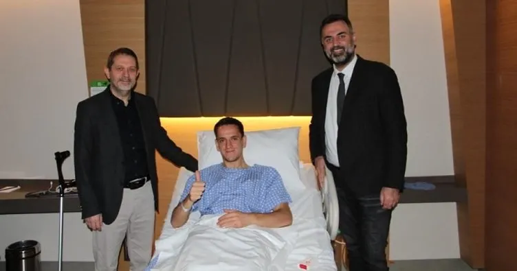 Beşiktaş’ta Amir Hadziahmetovic ameliyat oldu