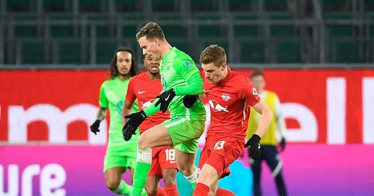 Leipzig Wolfsburg deplasmanında 2 puan bıraktı! Wolfsburg 2-2 Leipzig