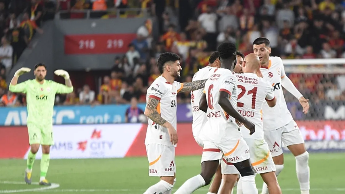 Şampiyon Galatasaray, Göztepe'yi iki golle geçti! Kaan Ayhan'dan şık gol...