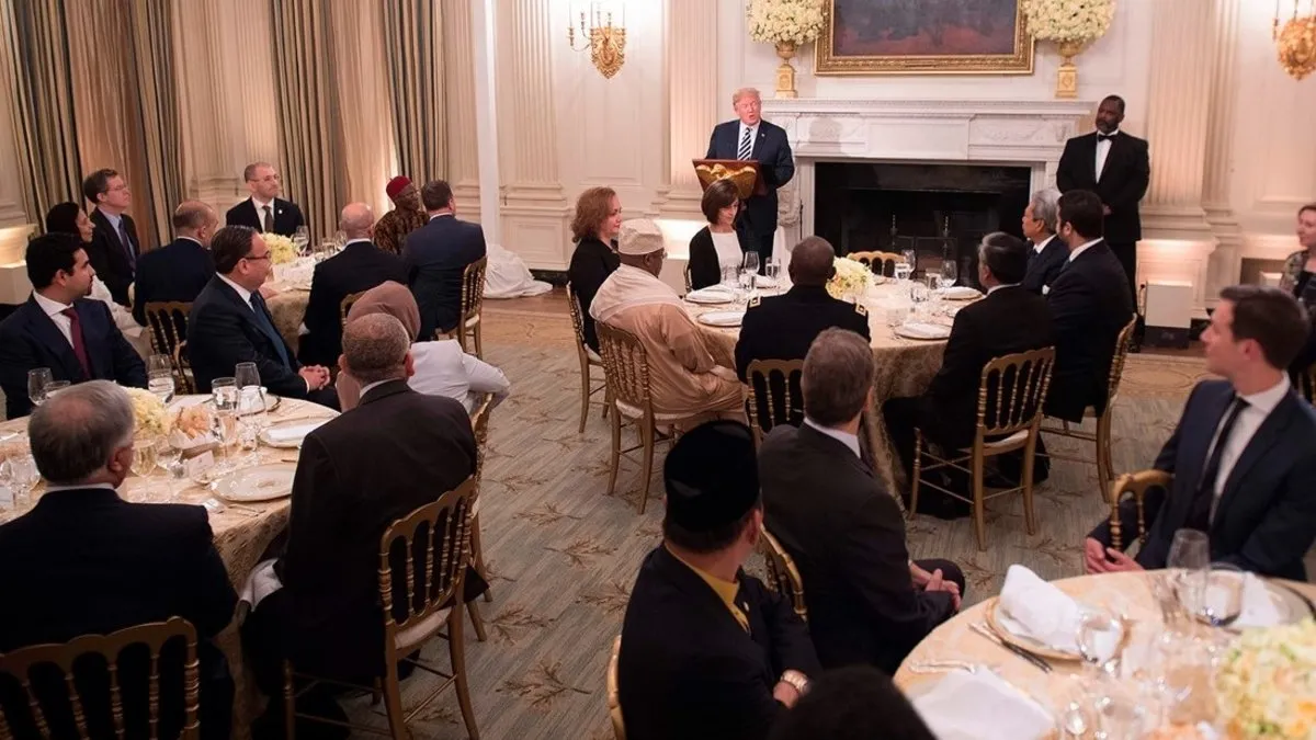 ABD Başkanı Trump’tan Müslümanlara teşekkür: Beyaz Saray'da iftar verdi