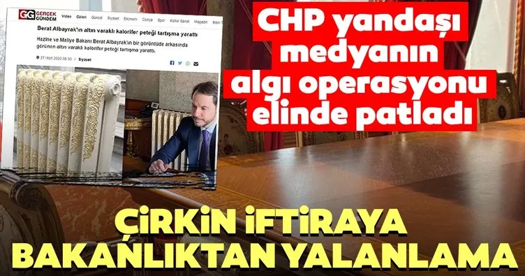 CHP yandaşı medyanın Bakan Albayrak’a yönelik algı operasyonu elinde patladı! Çirkin iftiraya bakanlıktan yalanlama