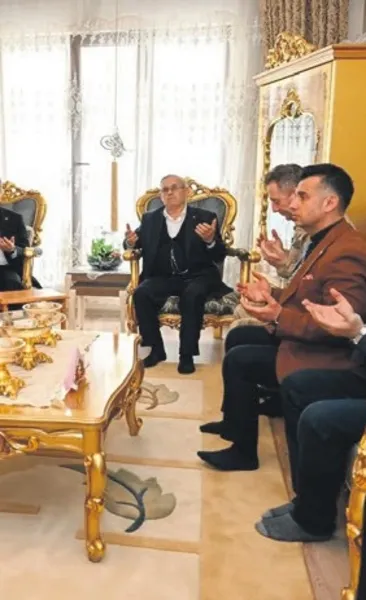 Şehit ailesine bayram ziyareti