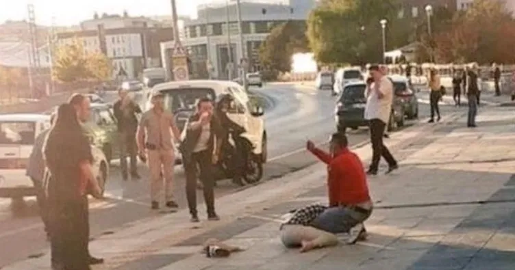 Eski eşini sokak ortasında bıçakladı