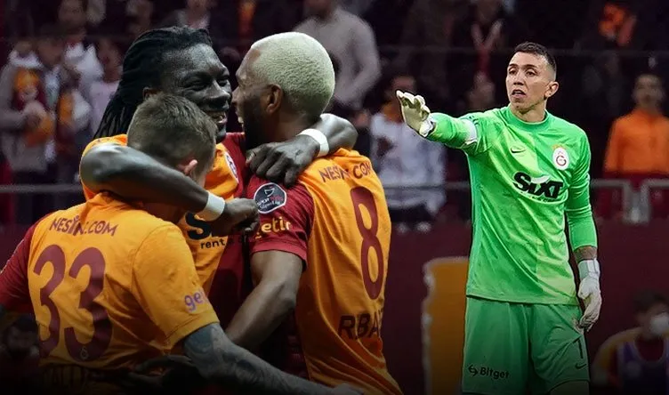 Son dakika: Fernando Muslera maça damga vurdu! Galatasaray 11 maç sonra bir ilki başardı...