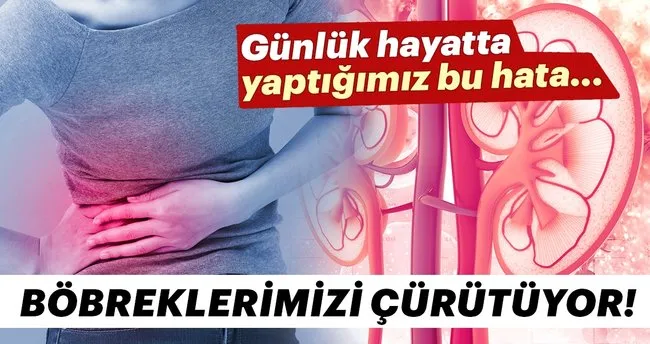 bu hata bobrek hastaligina sebep oluyor